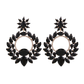 She's Bold Baroque Earrings (Black)