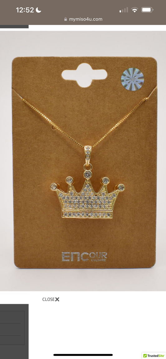 Pavè Crown Gold